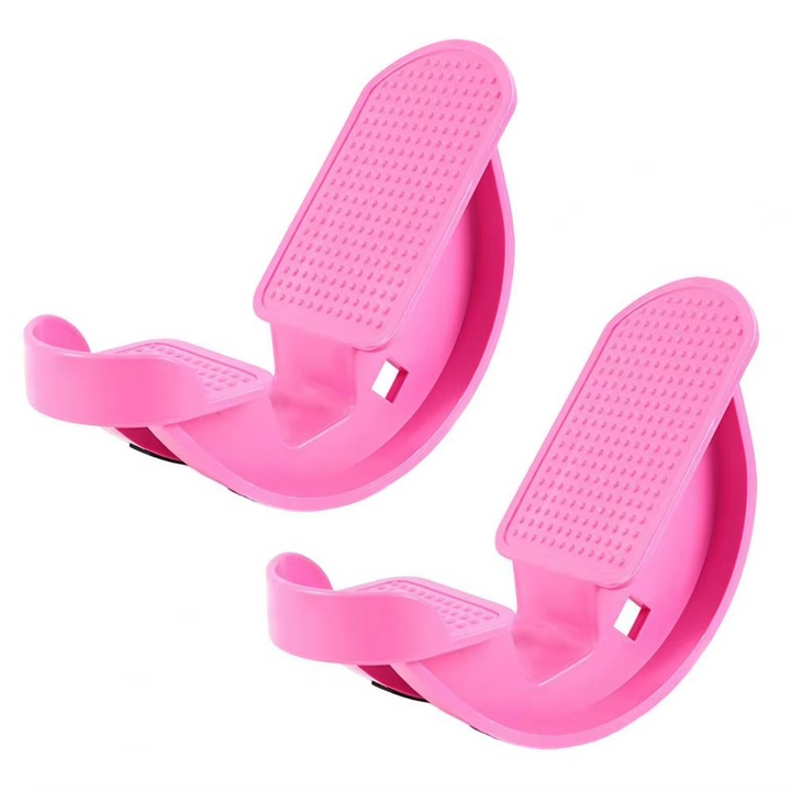 Skanto | 2-pack fotvipper leggstretcher for plantar fasciitis, akillesenebetennelse, ankel- og underlegmsmerter, 10,6 x 5,1 tommers skråbrett