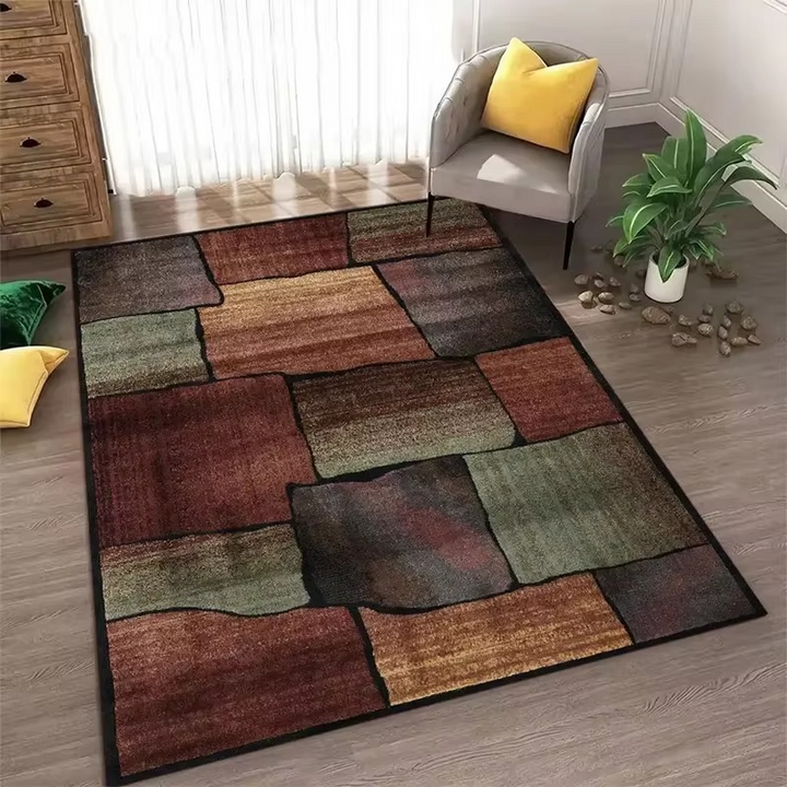Skanto | Elegant nordisk-inspirert geometrisk områdeteppet