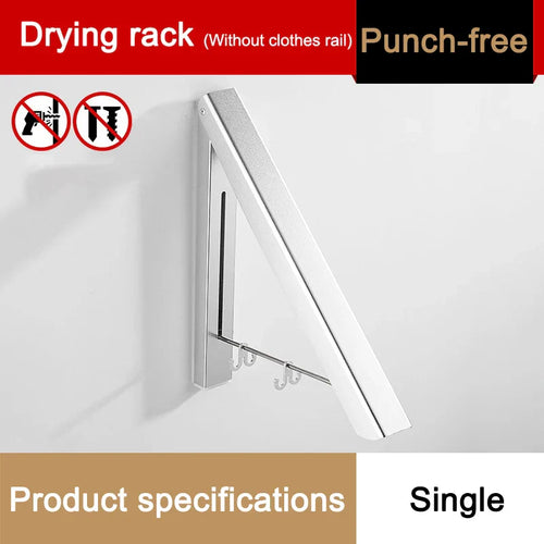 Space Saver FoldaSkantoe Veggkleskap Aluminiumhylle | Skanto