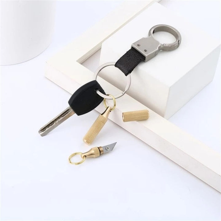 Pocket Capsule Utendørs Overlevelse Mini Kniv | Skanto