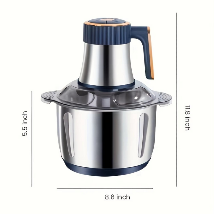 Skanto | 5-quart 6-second electric meat grinder with 5-speed control and stainless steel blades