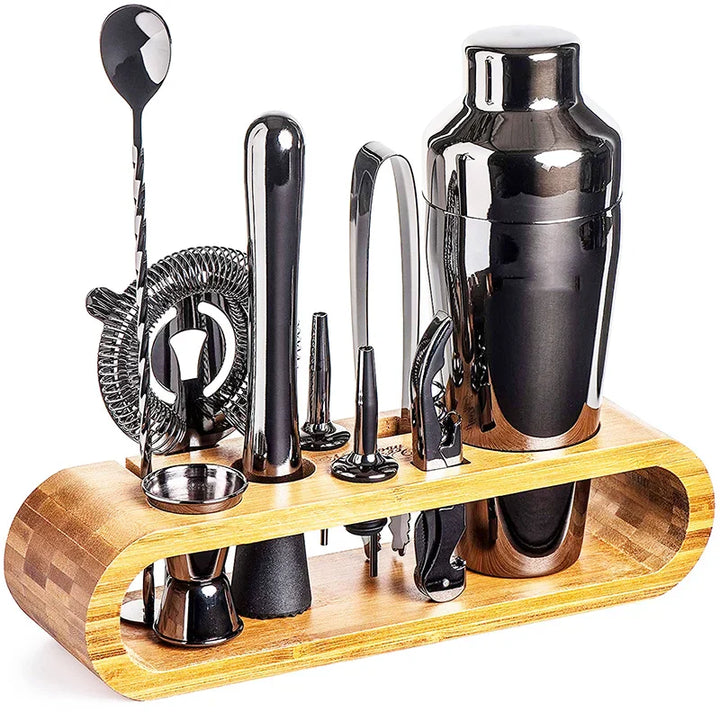 Stirré Elite Cocktail Set – Luksuriøs Metallisk Bar Kit Nødvendigheter | Skanto