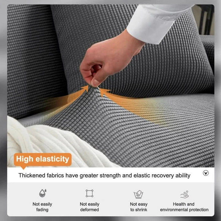 Skanto | CushionWrap - Elastisk, halkefri sofatrekk