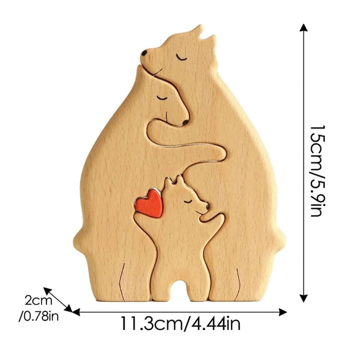 Loving Bears SammenkoSkantoet Puslespill Dekor | Skanto