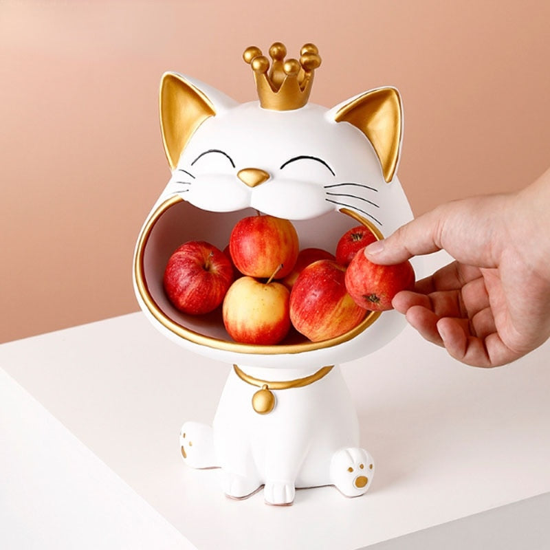 Skanto | Fortune Kitty Statue Hjemme Oppbevaringsboks