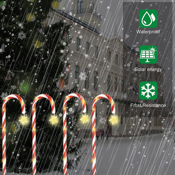 Skanto | Candy Cane Lane LED Solar Lampe