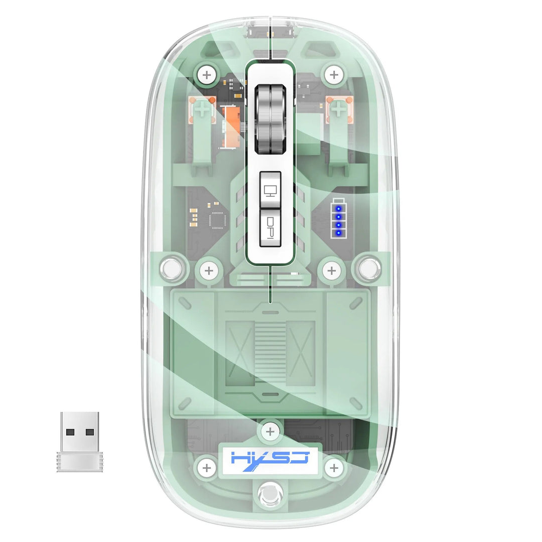 Skanto | Transparent Trådløs Bluetooth Mus