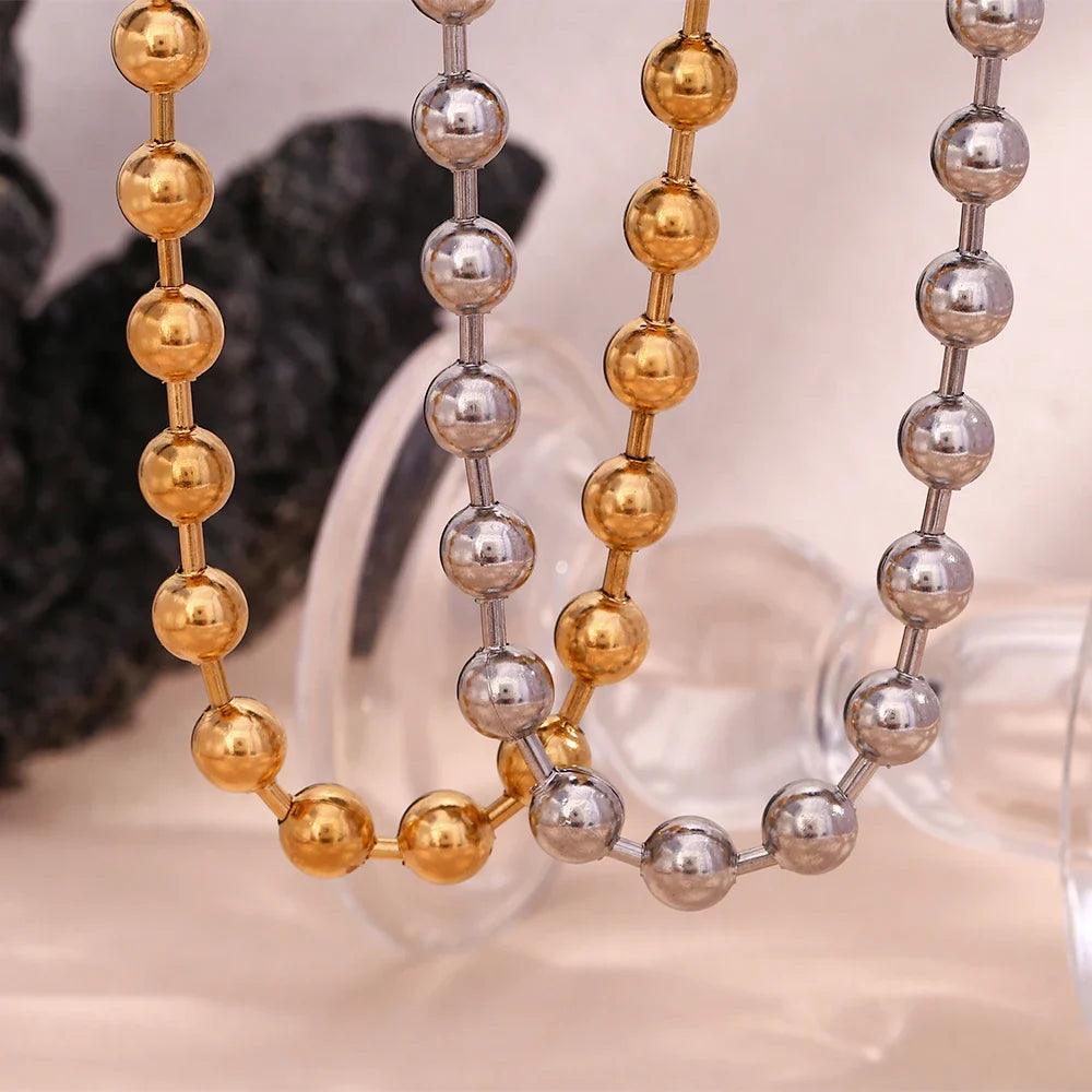 Skanto | 18k Klassisk Chunky Perlekjede