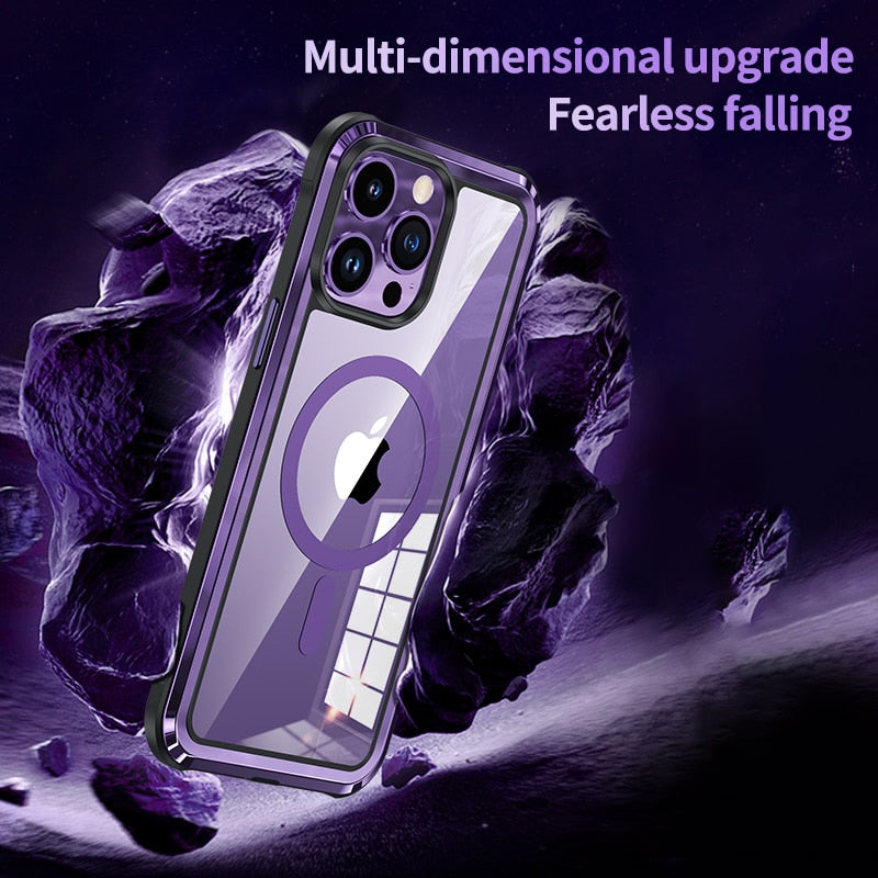 Skanto | Magic Armor Magnetisk Lading iPhone Etui