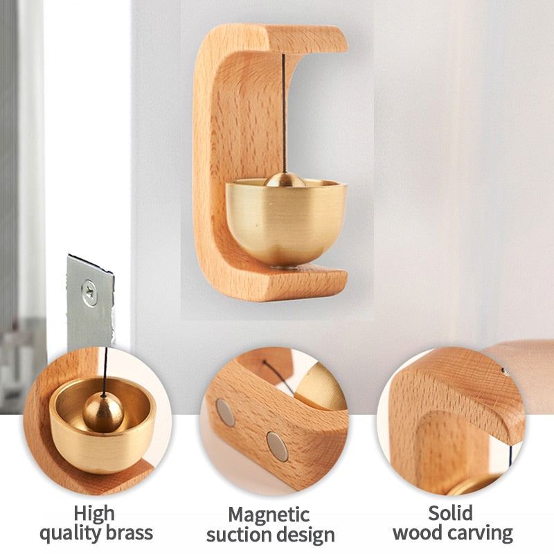 Forest Song Creative Wooden Door Bell | Skanto