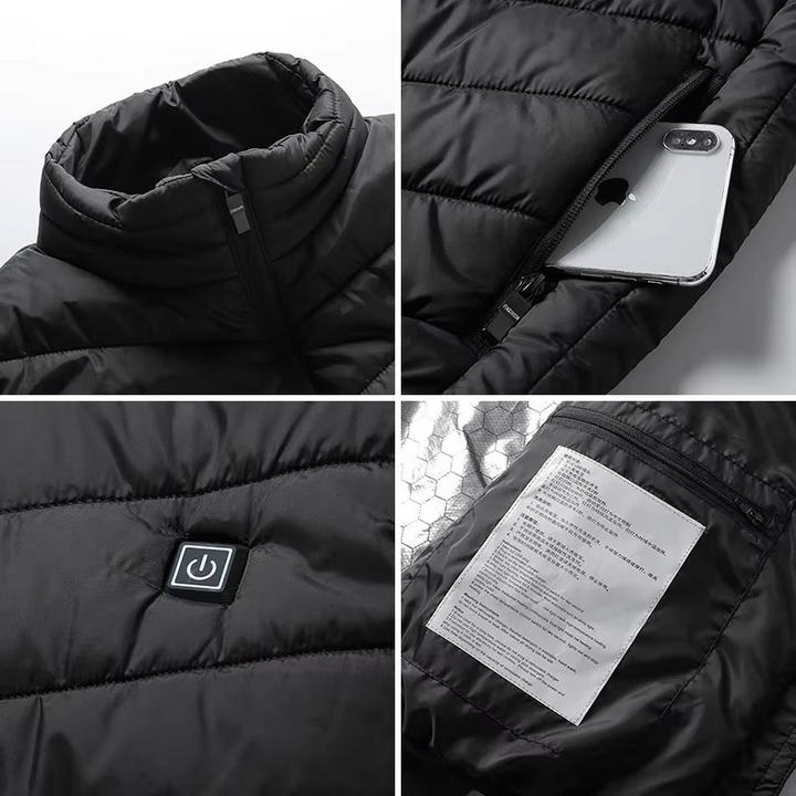 Skanto | Unisex USB-drevet oppvarmet vest for friluftsentusiaster