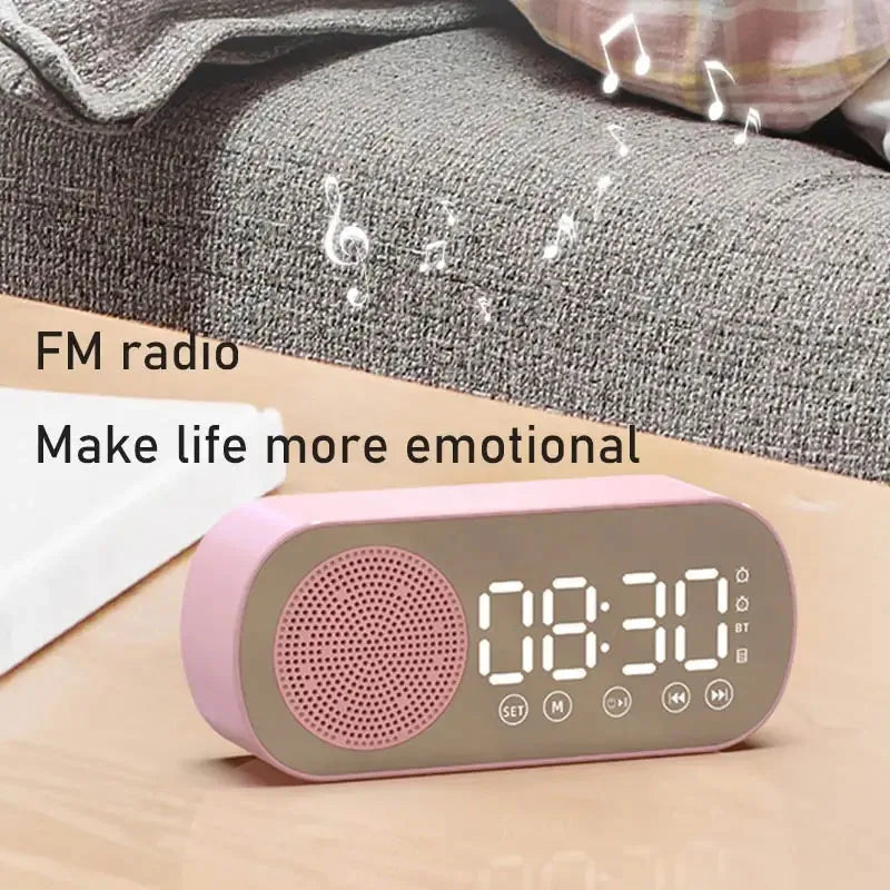 Norvo | Digital vekkerklokke med Bluetooth-høyttaler og FM-radio