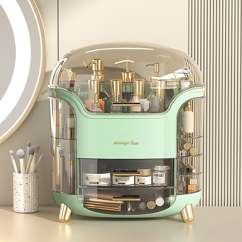 BeautyEssence Organizer – Stilfull Makeup Oppbevaring for Deg Skanto