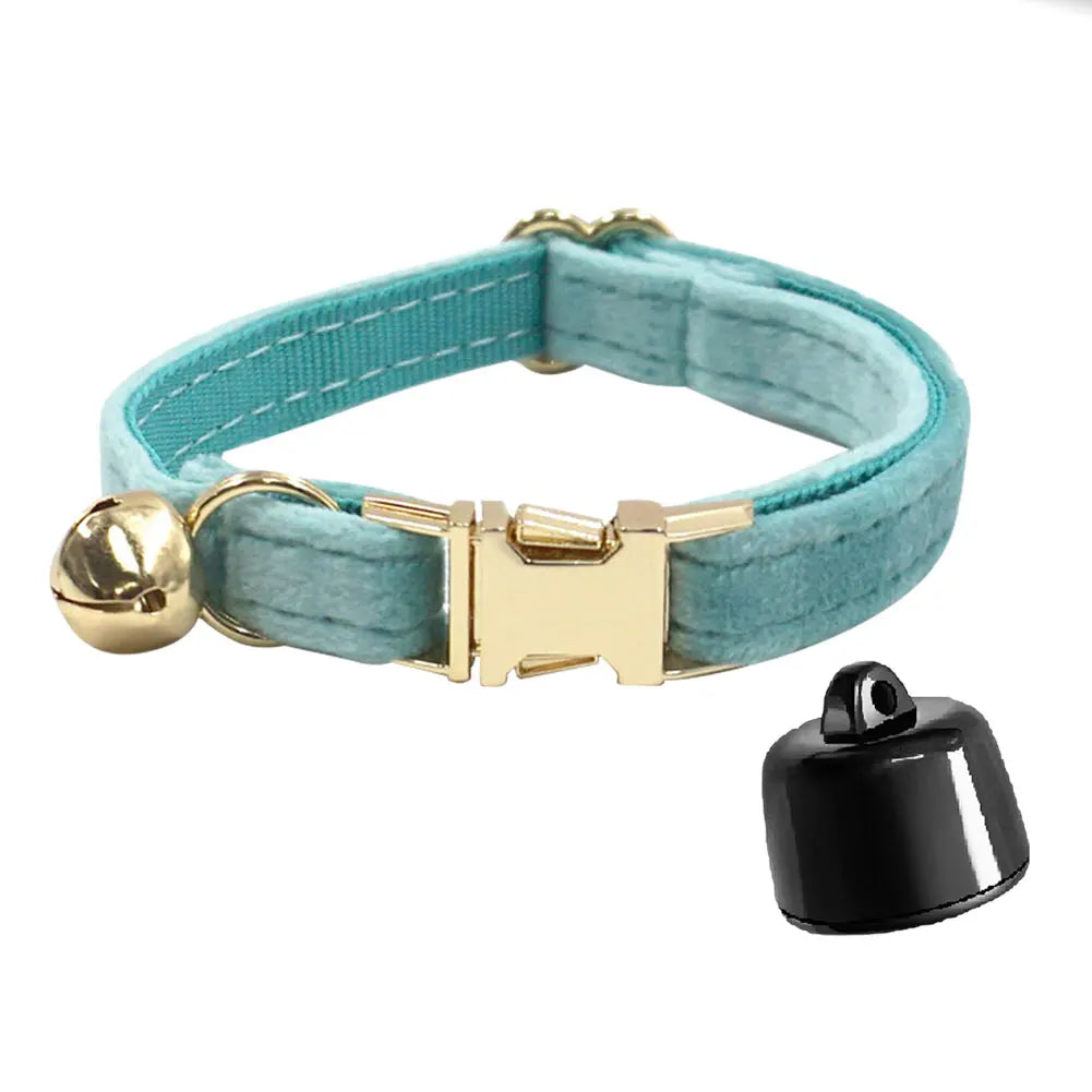 Skanto | Pet Tracker Mini – Smart Bluetooth Dyrlokalisator med Halsbånd og Klokke