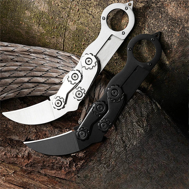 Skanto | Ergonomisk Håndtak Sammenleggbar Karambit EDC Kniv