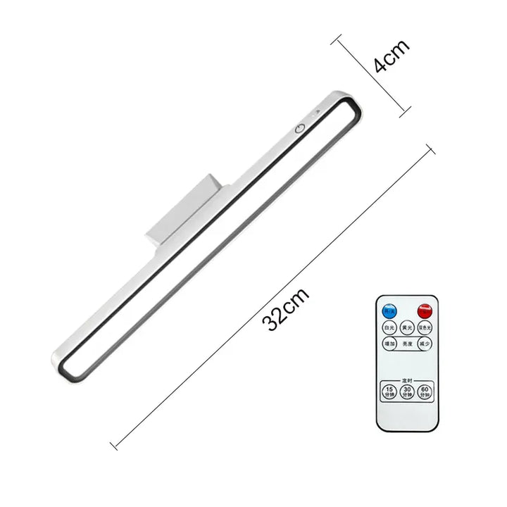 Magnetisk dimbar skrivebordslampe - Belysning, fleksibel og stilig. -Dimbro