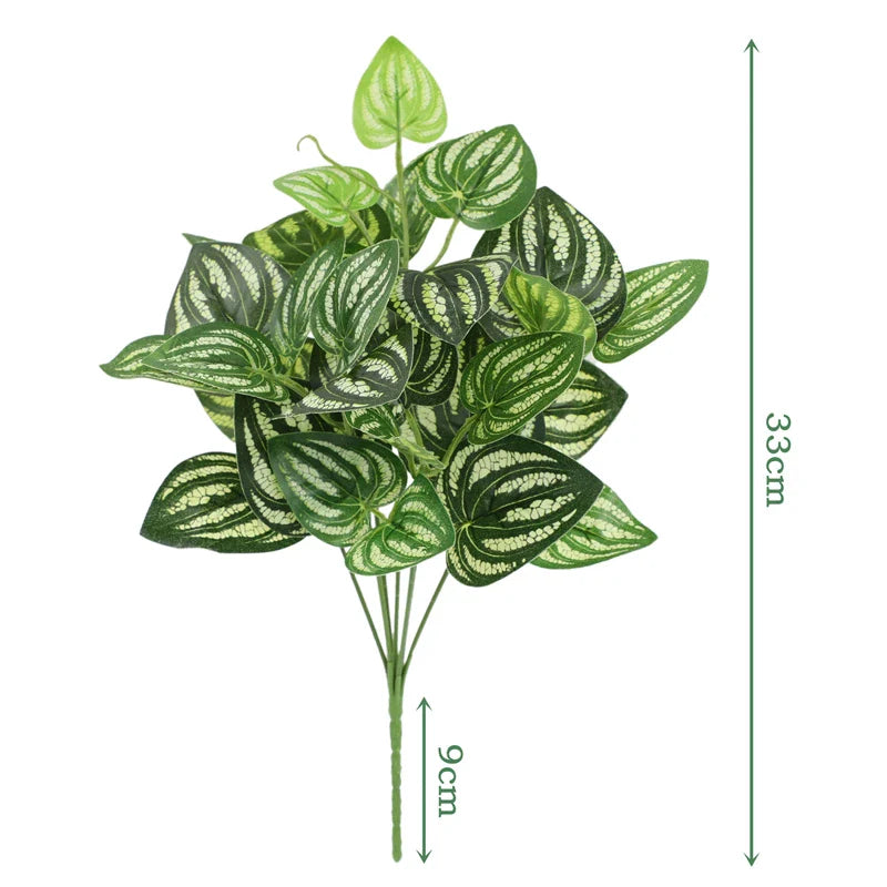 Norvo | Verdalisse Kunstige Blad Garland med Ekte Planteutseende | Realistisk Tekstur | For Veggdekorasjon, Bryllup & Arrangementer