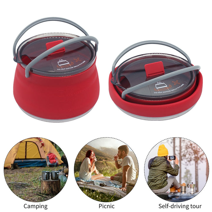 Skanto | Reise Go Multifunctional Sammenleggbar Utendørs Kettle