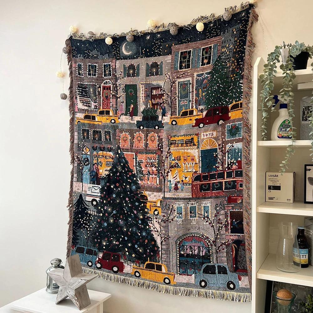 Skanto | Juleteppe Nøtteknekkeren og Stjerner Design