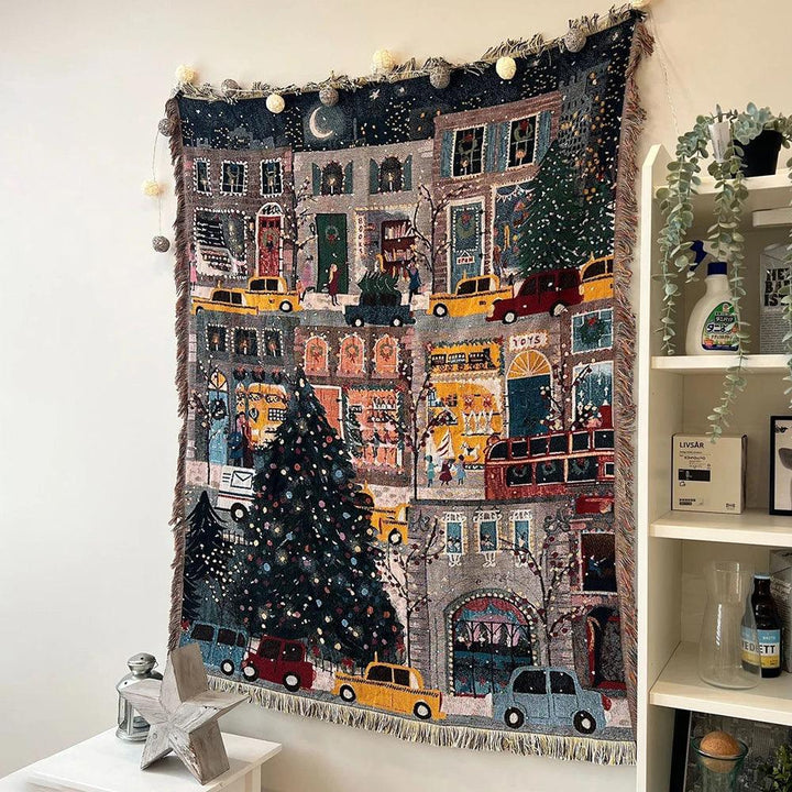 Skanto | Juleteppe Nøtteknekkeren og Stjerner Design