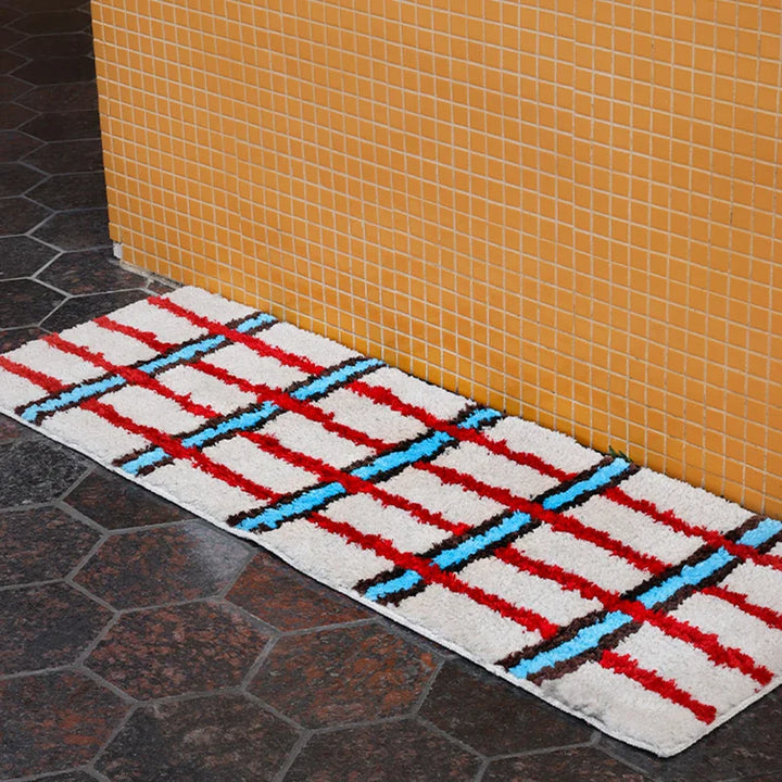 illustrative Grid Rug | Skanto