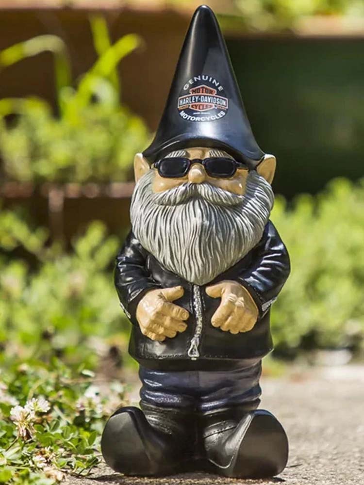 Skanto | Sjarmerende Lokomotiv Gnome Hageornament