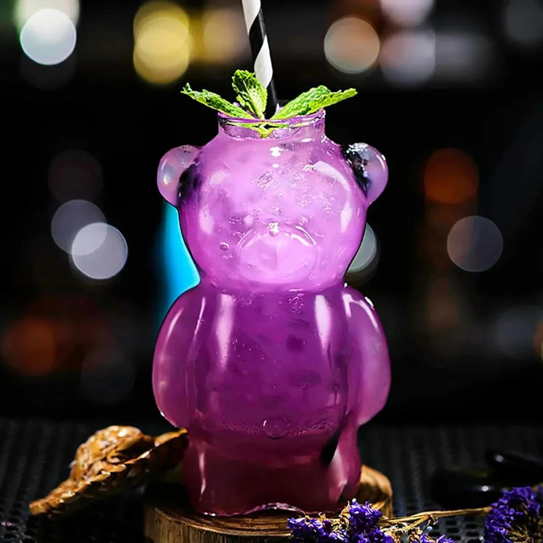 Skanto | Happy Bear Glass Kaffeekrus