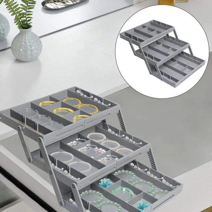 Skanto | Multi Level Sammenleggbart Organizer Skuff