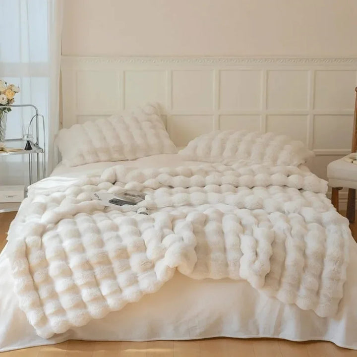 FurLuxe | Vendbar kunstig teppe