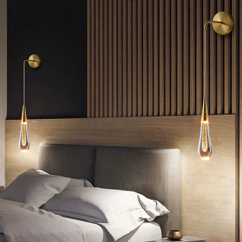 Skanto | CrystalDrop LED Dekorativ Belysning | Tidløst Design | Elegant Belysning for Hjemmet