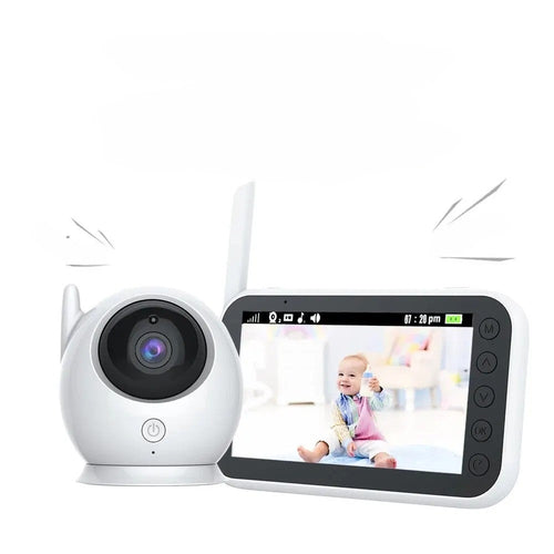 Babymonitor Overvåking Nattsyn Musikk Barnepikekamera