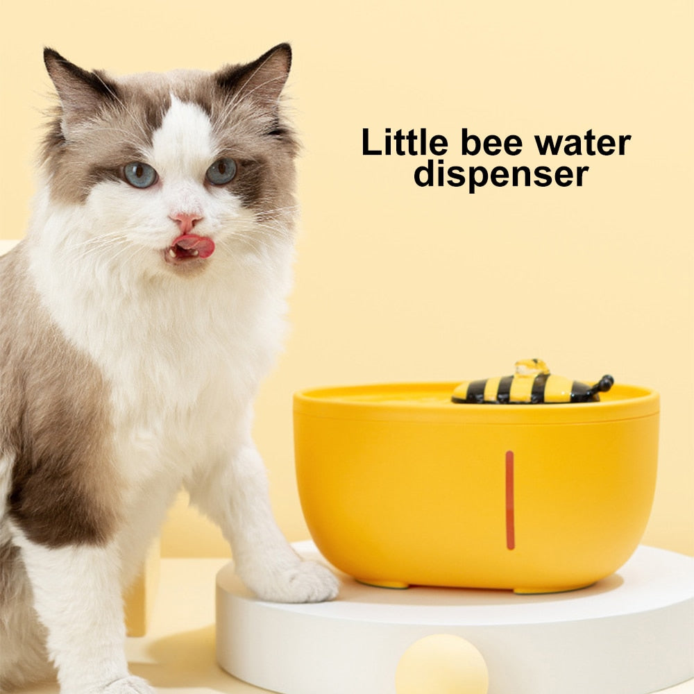 Skanto | Honey Flow Pet Automatisk Vannfontene