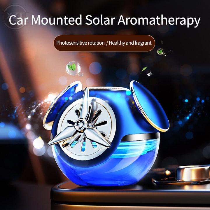 Skanto | Roterende Parfyme Solar Aromaterapi Bil Luftfrisker