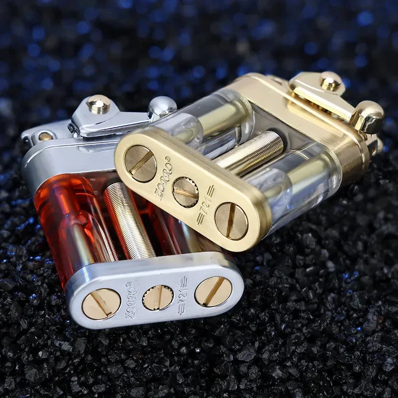Multi-Fuel Gjennomsiktig Væske Kerosin Lighter | Skanto