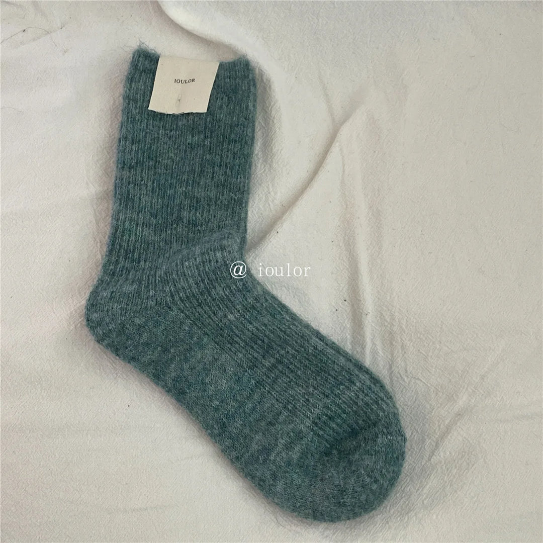 Skanto | CozyWarmth | Kvinnenes termiske sokker | 9% ull og kasjmir | Ekstra tykk og myk | Japansk strikkestil