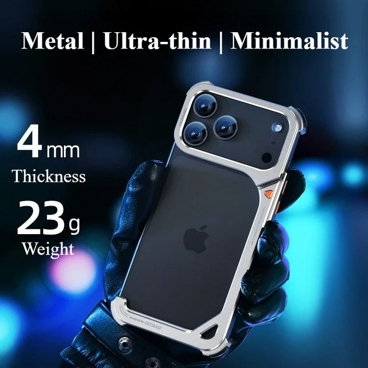 Skanto | Metal Rammefri Bumper iPhone17 Shield