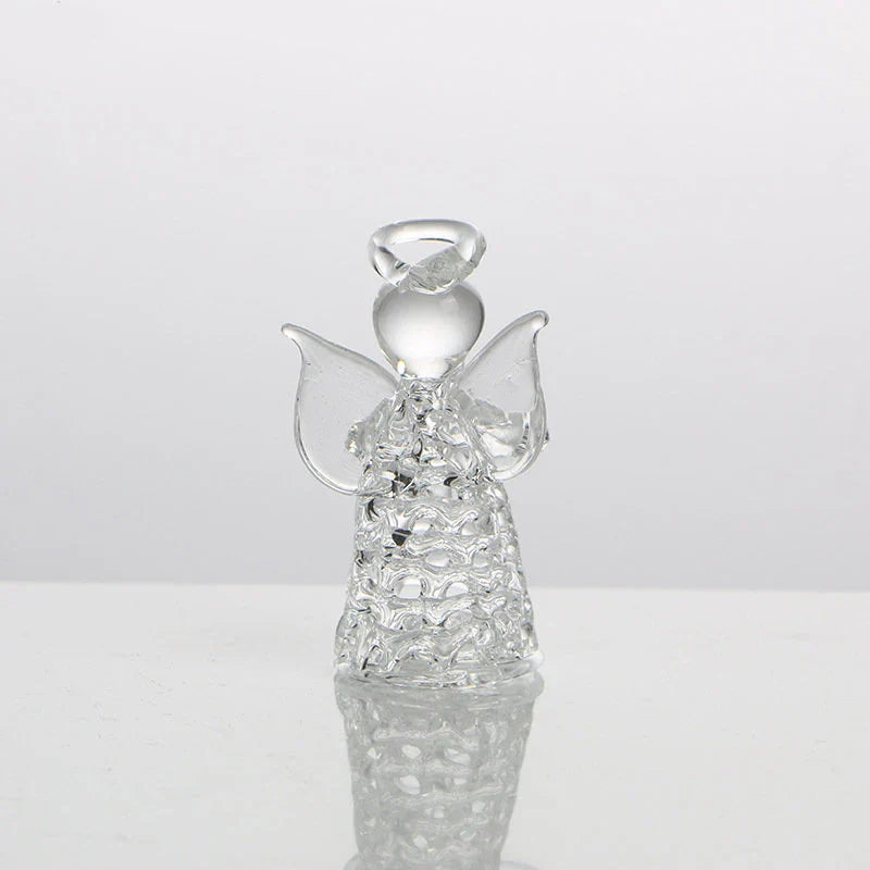 Skanto Angel Hjem Decor Husholdningsglass ornamenter Krystall Høy Transparent Kjærlig Romdekorasjon Tilbehør Engros