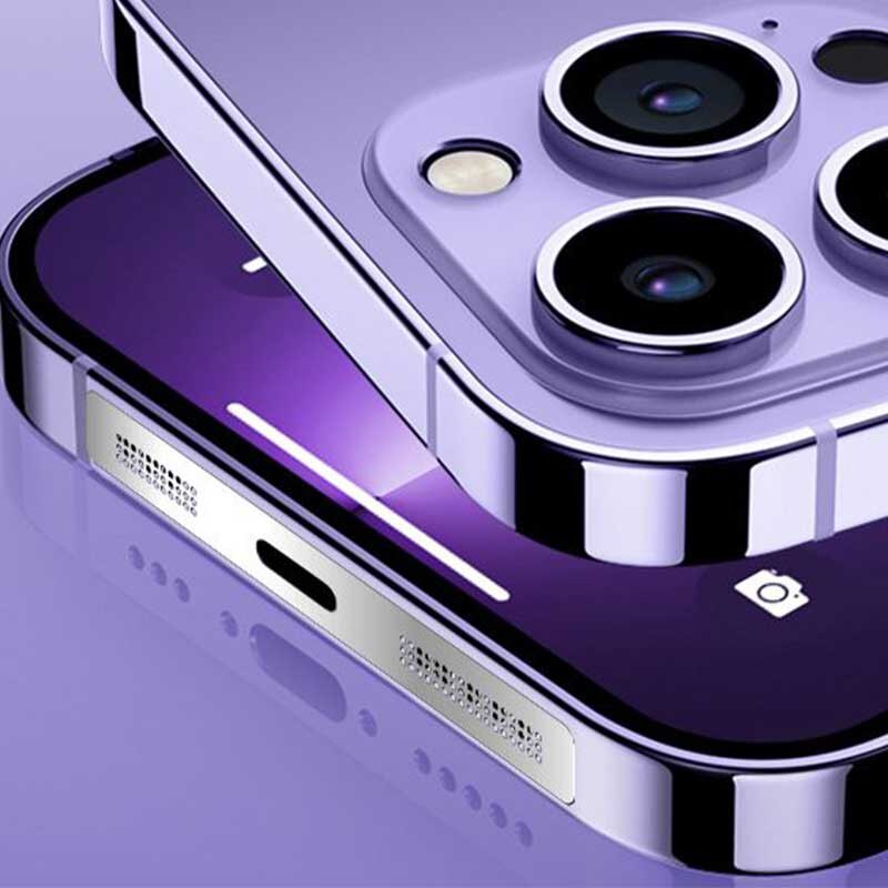 Norvo | 8stk Metall Telefon Høyttaler Støvsikker Klistremerke Nett