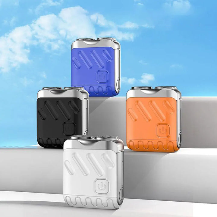 Skanto | Oppladbar Mini Dobbel Hode Barbermaskin