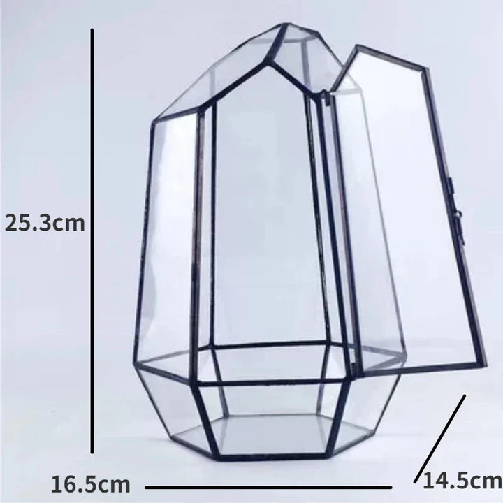 Moderne Geometriske Natur-Inspirerte Botaniske Terrarium | Skanto