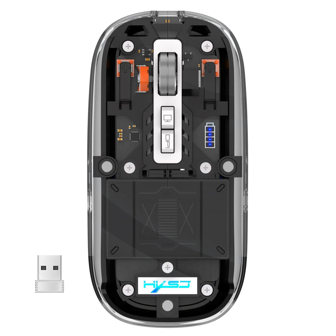 Skanto | Transparent Trådløs Bluetooth Mus