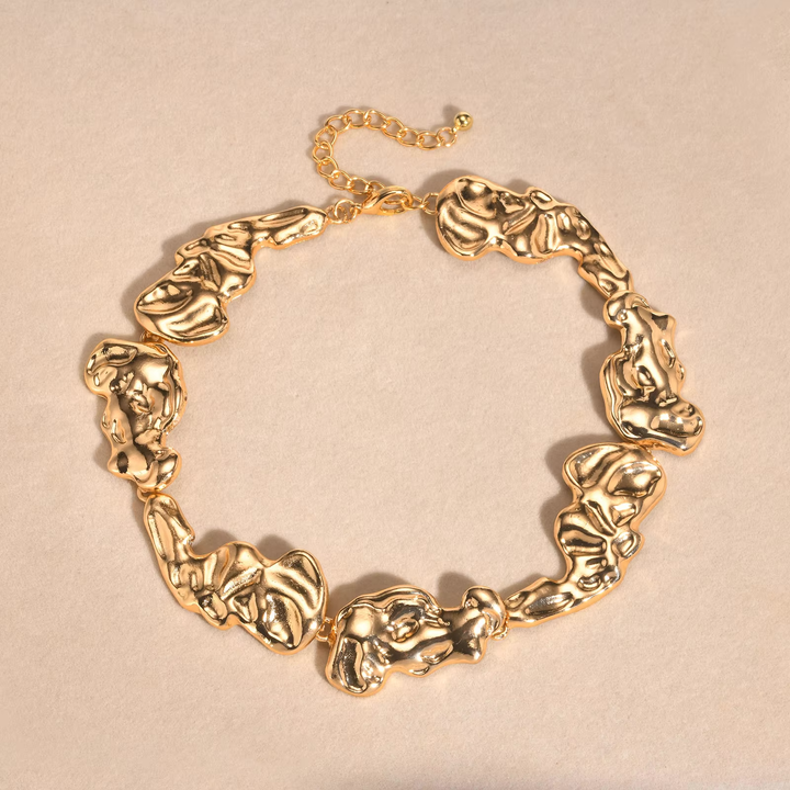 Skanto | Smeltet Lava Choker Halskjede