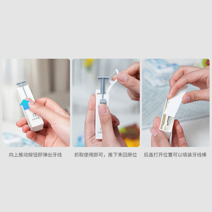 Bærbar Automatisk Flosser Dispenserboks | Skanto