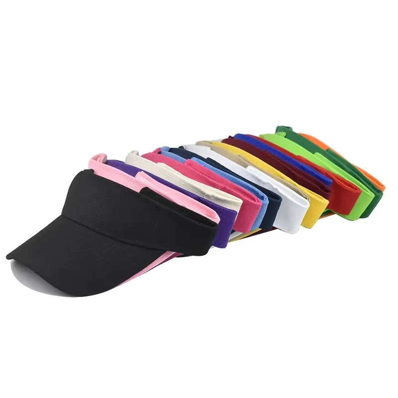 Skanto | Unisex Solid Color Solbeskyttelse Sport Caps - Lett Utendørs Visor for Baseball, Tennis, Golf, og Fritidsbruk