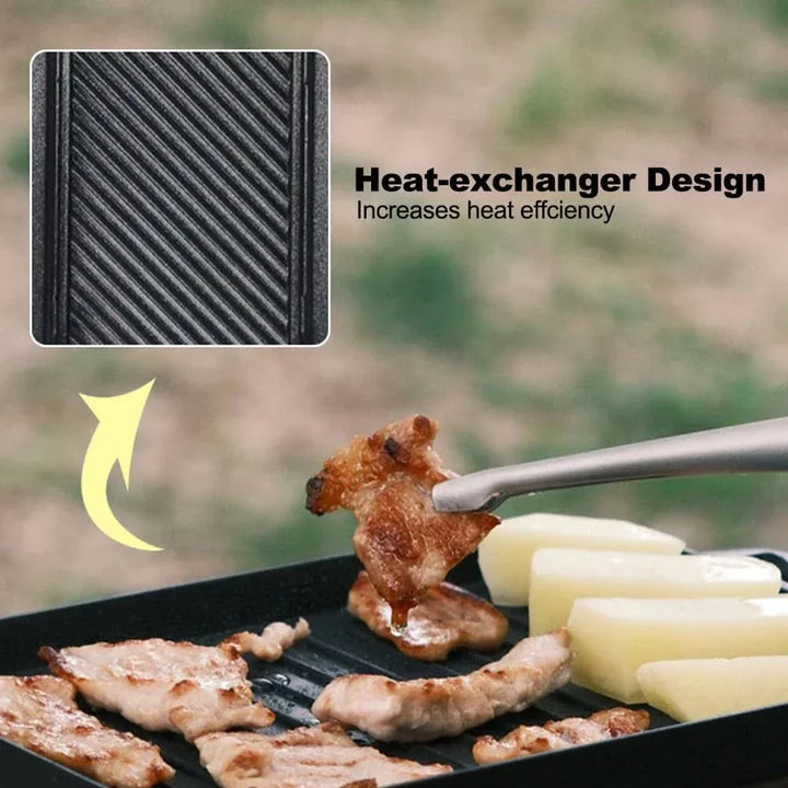 Skanto | MiniGrill Utesett – Kompakt og effektivt for utendørs matlaging