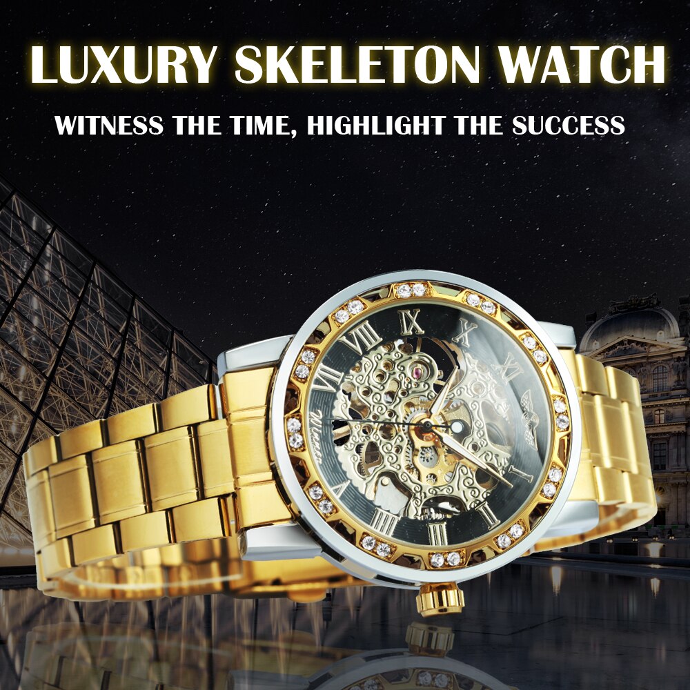 Skanto | Luminescent Mekanisk Titan Skeleton Klokke