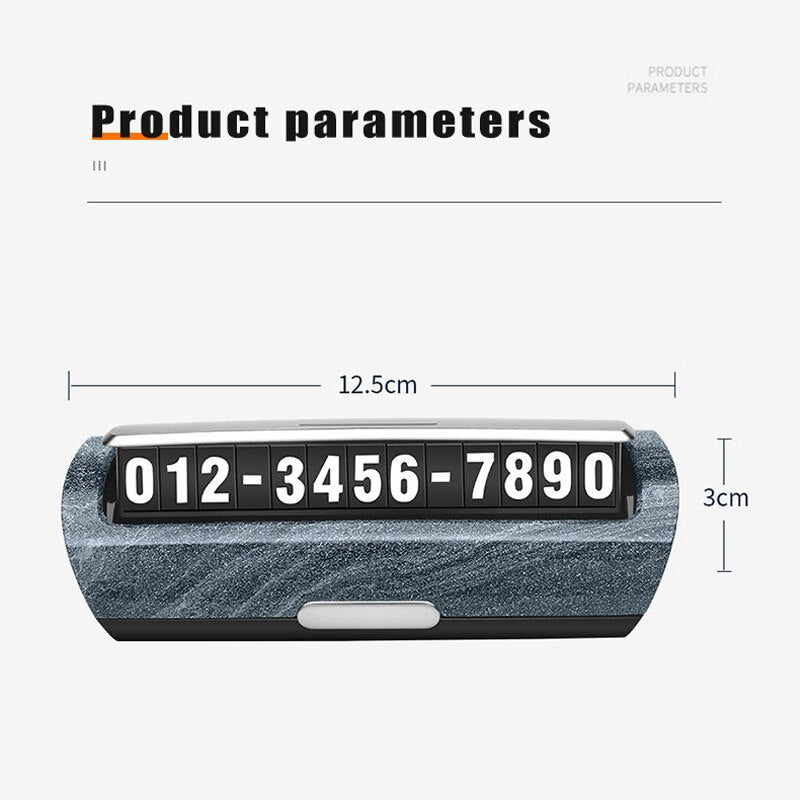 Skanto | Elegant Bilparkeringsnummerplate