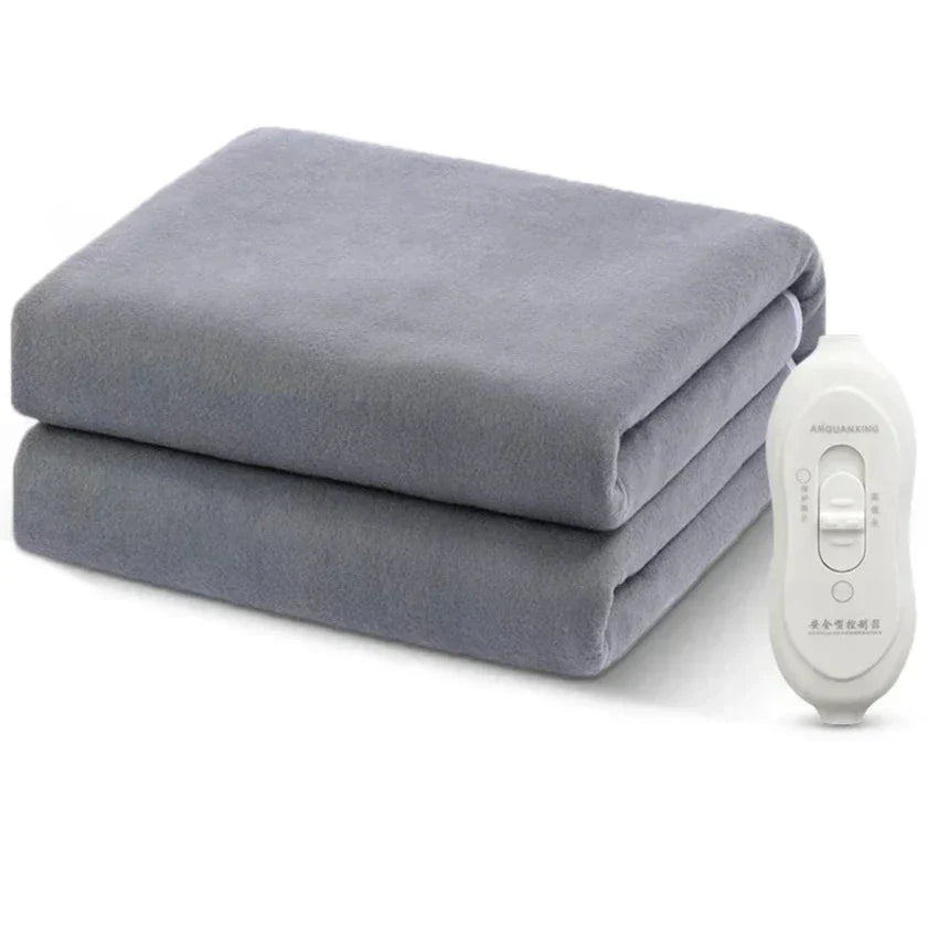 Elektrisk varmeteppe med termostatkontroll 220V - Intelligent temperaturkontroll for jevn varme og komfort på kalde dager | Skanto