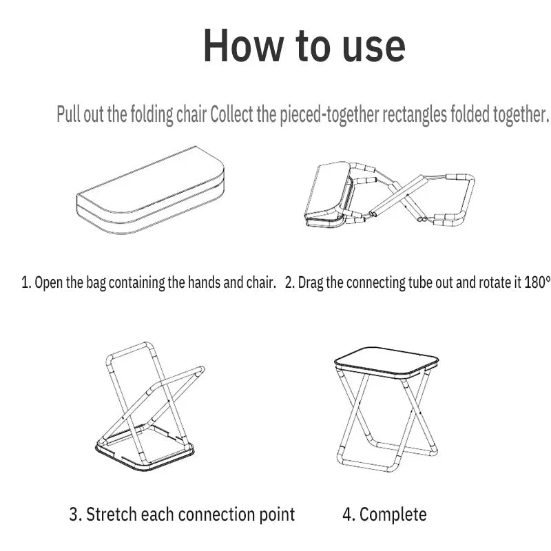 Skanto | Sammenleggbar UltraLite Kompakt Stool