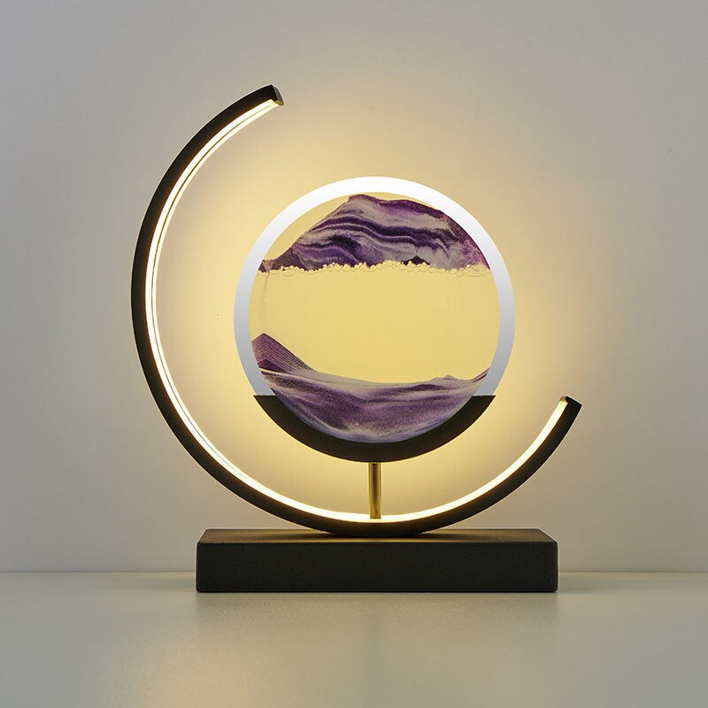Skanto | 3D Sand Shell Table Lamp - Abyss